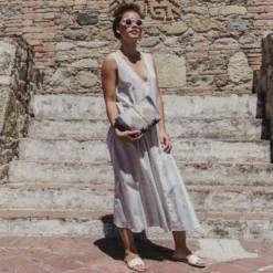 MZ Fair Trade Clouds Wool Clutch Bag