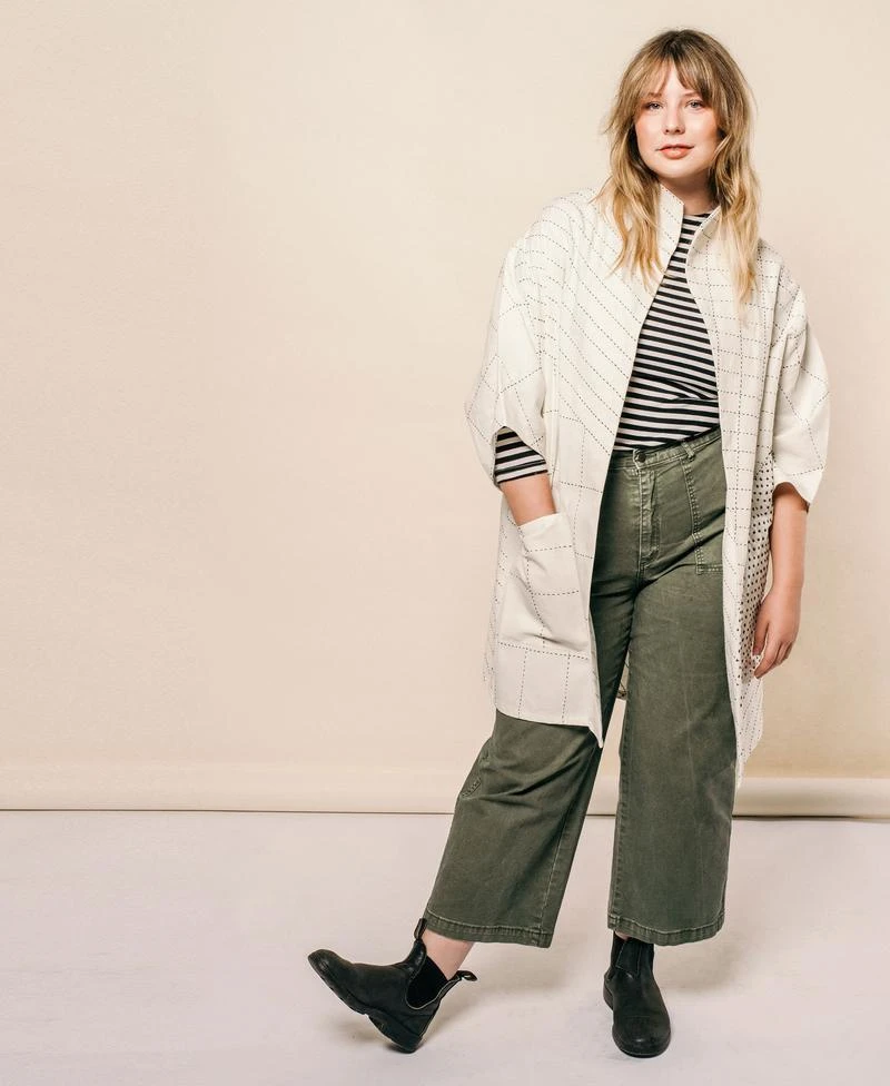 Anchal Cocoon Jacket - Bone Clothing 4 Anchal Cocoon Jacket - Bone Clothing