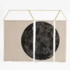 Conejo & Co Ballena Wall Hanging - Black Home Goods 2 Conejo & Co Ballena Wall Hanging - Black Home Goods