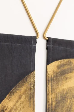Conejo & Co Home Goods Ciervo Wall Hanging - Gold