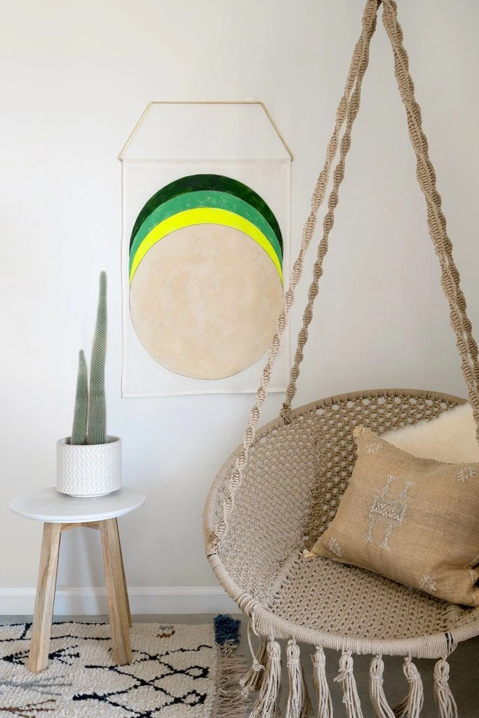 Conejo & Co Eclipse Wall Hanging - Fern 4 Conejo & Co Eclipse Wall Hanging - Fern