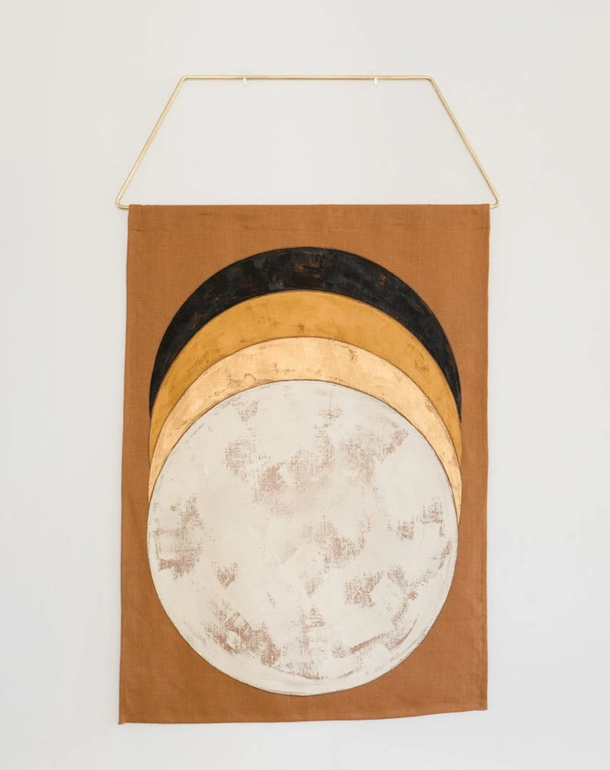 Conejo & Co Eclipse Wall Hanging - Fawn 3 Conejo & Co Eclipse Wall Hanging - Fawn