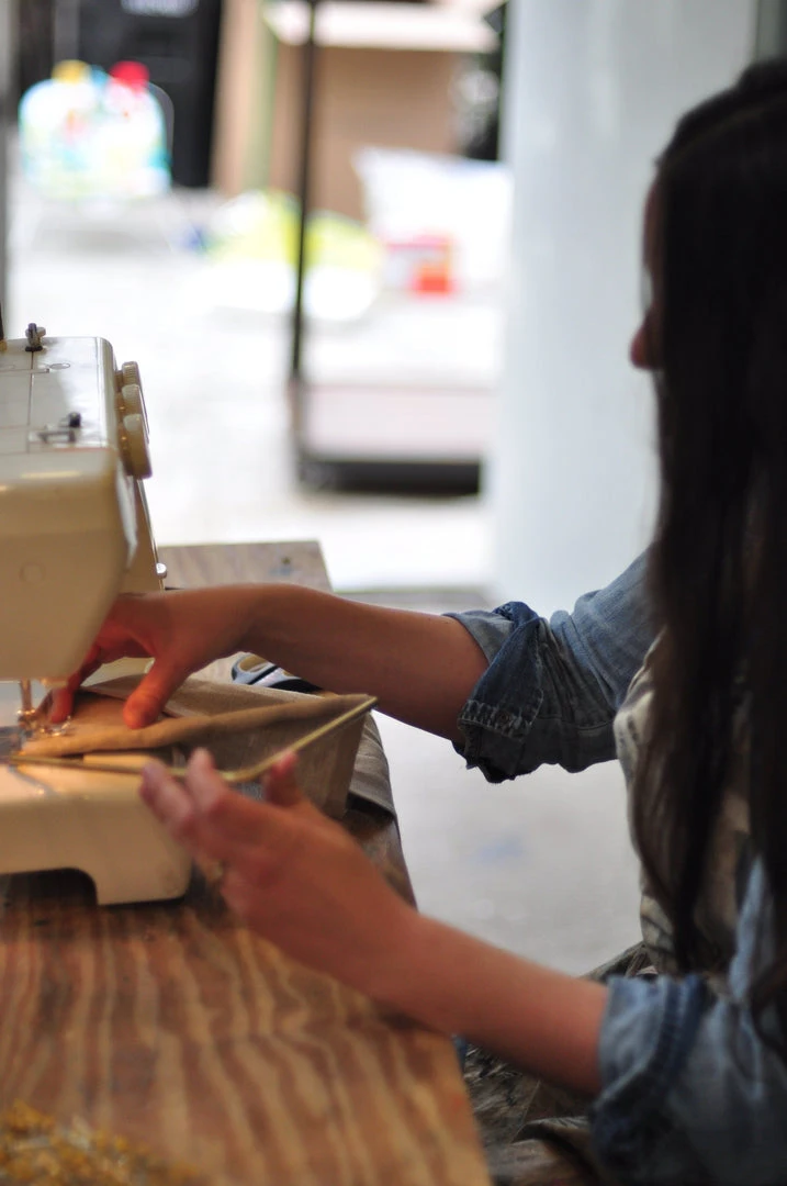 Conejo & Co Mitad Wall Hanging - Ocean 9 Conejo & Co Mitad Wall Hanging - Ocean