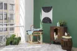 Conejo & Co Mono Wall Hanging - Black Home Goods