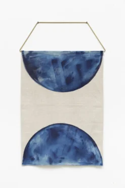 Conejo & Co Mono Wall Hanging - Indigo