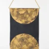 Conejo & Co Home Goods Mono Wall Hanging - Gold 2 Conejo & Co Home Goods Mono Wall Hanging - Gold