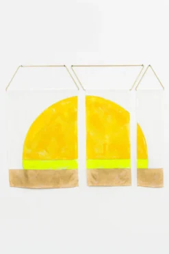 Conejo & Co Ojos Abiertos Wall Hanging - Sunshine
