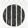 Conejo & Co Oso Wall Hanging - Black 1 Conejo & Co Oso Wall Hanging - Black