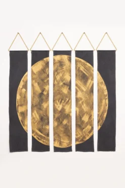 Conejo & Co Home Goods Oso Wall Hanging - Gold
