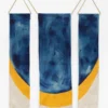 Conejo & Co Zorro Wall Hanging - Blue, Yellow And Beige 2 Conejo & Co Zorro Wall Hanging - Blue, Yellow And Beige