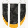 Conejo & Co Zorro Wall Hanging - Black, Yellow And White 1 Conejo & Co Zorro Wall Hanging - Black, Yellow And White