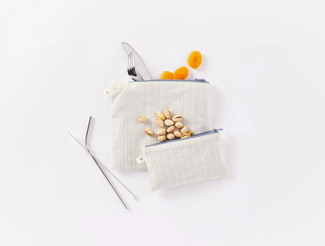 Coyuchi Conserve Snack Bag Set 3 Coyuchi Conserve Snack Bag Set