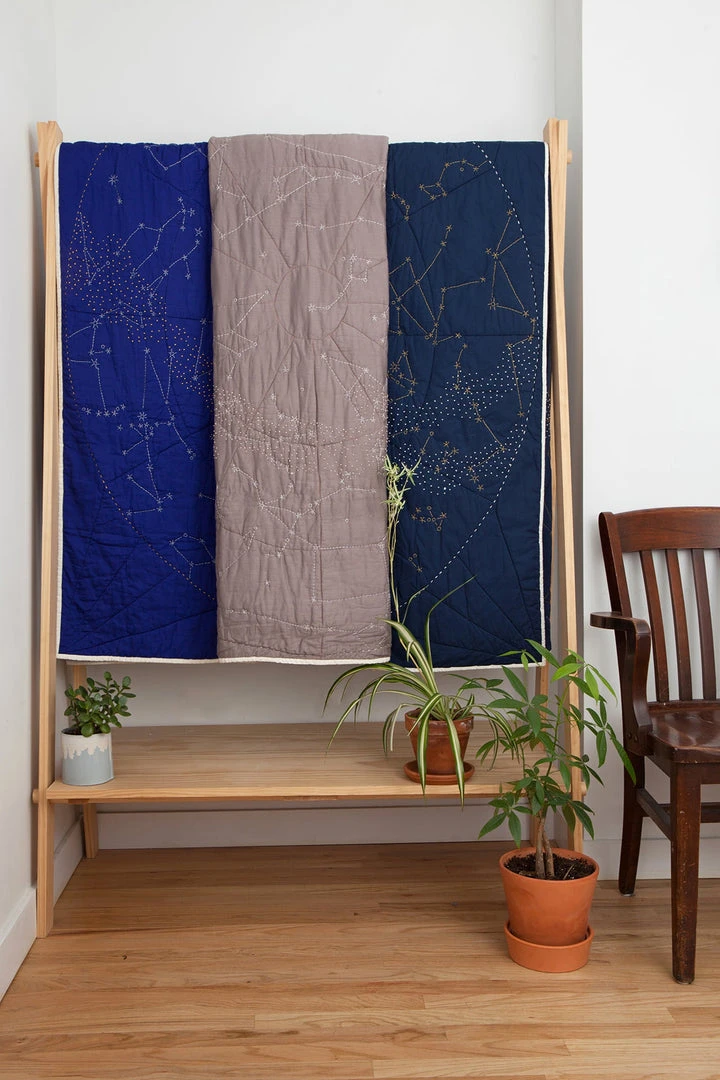 Haptic Lab Constellation Quilt - Warm Gray 7 Haptic Lab Constellation Quilt - Warm Gray