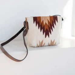 MZ Fair Trade Copal Wool Crossbody Bag