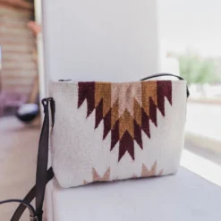 MZ Fair Trade Copal Wool Crossbody Bag