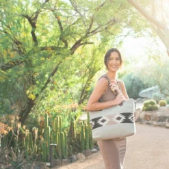 MZ Fair Trade Accessories Coyote Wool Tote Bag