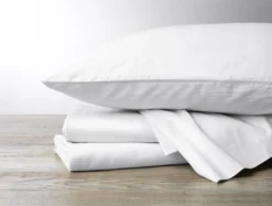 Coyuchi Sateen Sheet Set - Alpine White 11 Coyuchi Sateen Sheet Set - Alpine White