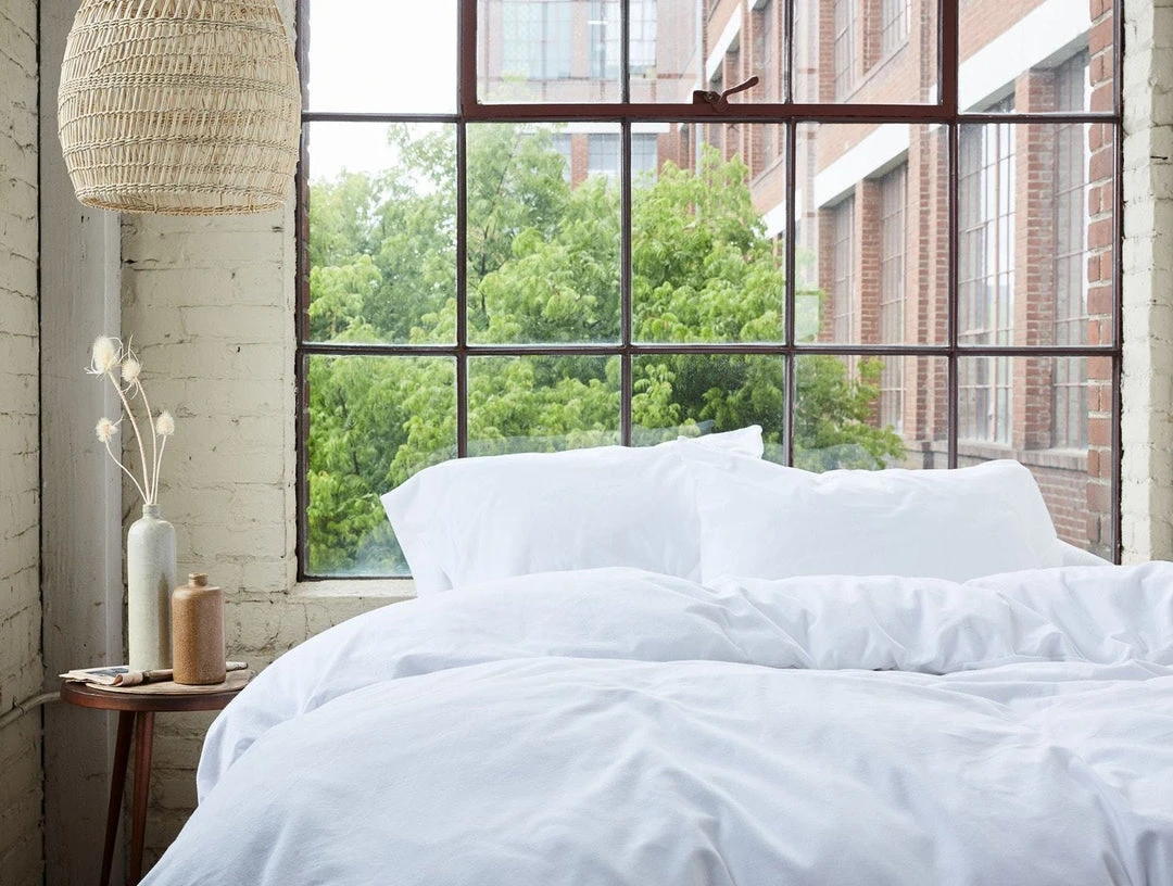 Coyuchi Cloud Brushed Flannel Sheet Set - Alpine White 9 Coyuchi Cloud Brushed Flannel Sheet Set - Alpine White