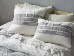 Coyuchi Home Goods Lost Coast Duvet Cover - Marine With Grays 11 Coyuchi Home Goods Lost Coast Duvet Cover - Marine With Grays