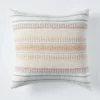 Coyuchi Home Goods Lost Coast Pillow Cover - Coral