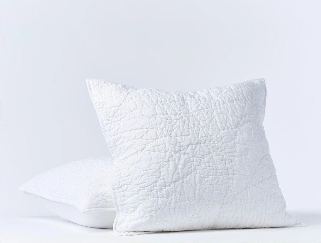 Coyuchi Manzanita Quilt - Alpine White 5 Coyuchi Manzanita Quilt - Alpine White