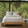 Coyuchi Manzanita Quilt - Alpine White