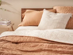 Coyuchi Best Sellers Manzanita Quilt And Shams - Ginger