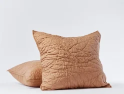 Coyuchi Best Sellers Manzanita Quilt And Shams - Ginger