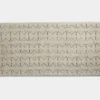 Coyuchi Mosaic Canyon Bath Runner - Undyed / Slate