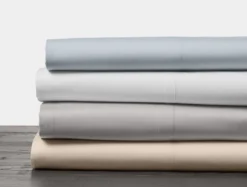 Coyuchi Home Goods Percale Pillowcase Set - Undyed