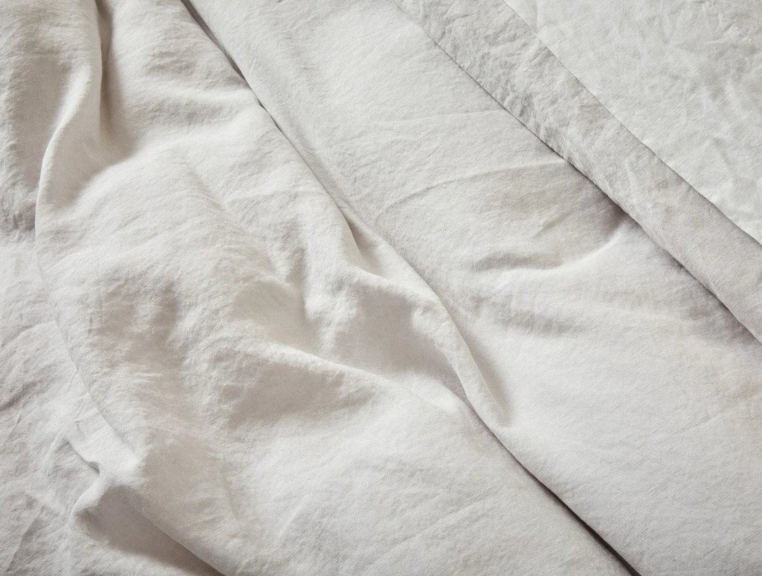 Coyuchi Relaxed Linen Duvet Cover - Fog Home Goods 4 Coyuchi Relaxed Linen Duvet Cover - Fog Home Goods