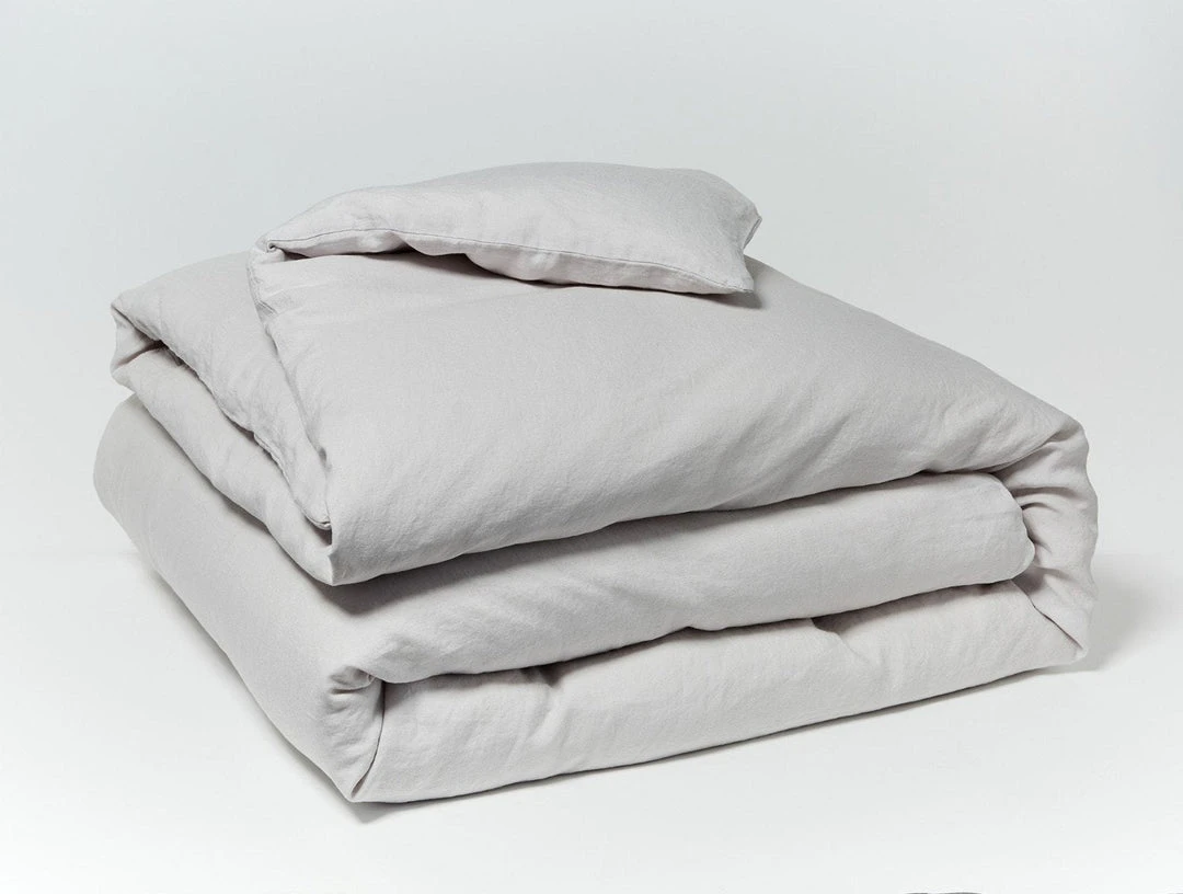 Coyuchi Relaxed Linen Duvet Cover - Fog Home Goods 5 Coyuchi Relaxed Linen Duvet Cover - Fog Home Goods