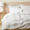 Coyuchi Relaxed Linen Duvet Cover - Fog Home Goods