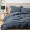 Coyuchi Home Goods Relaxed Linen Duvet Cover - Harbor Blue 1 Coyuchi Home Goods Relaxed Linen Duvet Cover - Harbor Blue