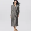 Coyuchi Solstice Robe - Slate