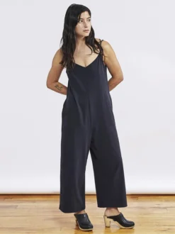 Coyuchi Best Sellers Solstice Romper - Deep Graphite