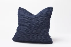 Coyuchi Home Goods Woven Rope Decorative Pillow Cover - Indigo