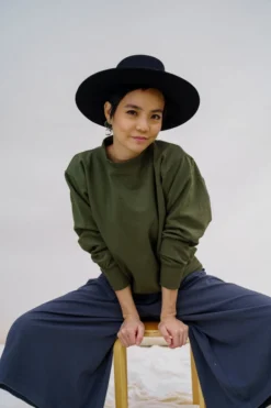 Mien Cozy Fleece Sweatshirt