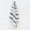 Creative Women Aden Bath Towel - Natural + Navy Home Goods 1 Creative Women Aden Bath Towel - Natural + Navy Home Goods