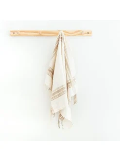 Creative Women Cabin Hatch Hand Towel - Beige