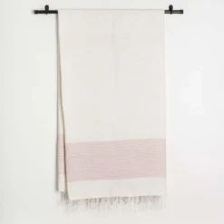 Creative Women Home Goods Riviera Bath Towel - Blush