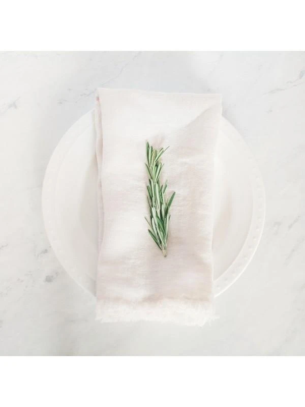 Creative Women Stone Washed Linen Napkin - Sandstone 4 Creative Women Stone Washed Linen Napkin - Sandstone