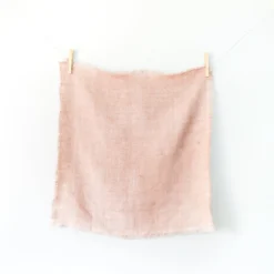 Creative Women Stone Washed Linen Napkin - Blush