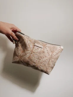 Carry Courage Creator Cork Essential Oils Bag - Cream