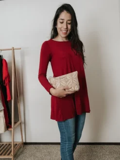 Carry Courage Accessories Creator Cork Essential Oils Bag - Silver