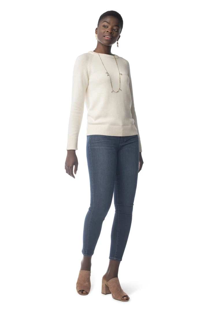 Synergy Organic Clothing Crew Sweater - Natural 6 Synergy Organic Clothing Crew Sweater - Natural