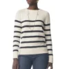 Synergy Organic Clothing Crew Sweater - Stripe