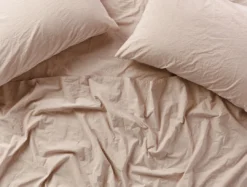 Coyuchi Crinkled Percale Pillowcase Set Home Goods