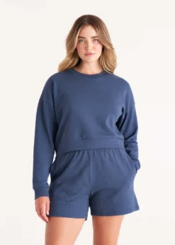 The Standard Stitch French Terry Crop Sweatshirt 23 The Standard Stitch French Terry Crop Sweatshirt