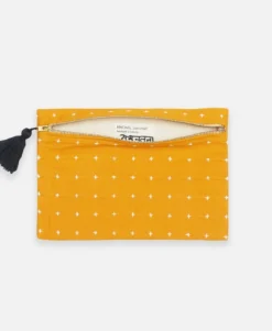 Anchal Cross Stitch Clutch Pouch
